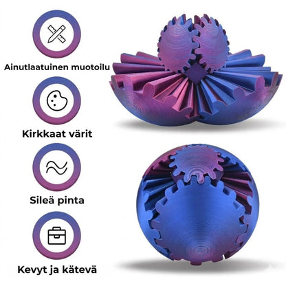 Fidget-rataspallo - Stressinlievitys ja keskittyminen