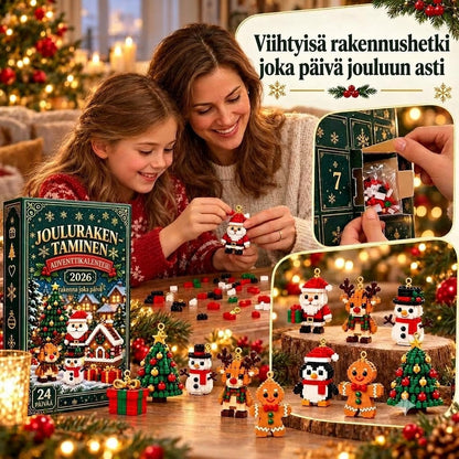 Joulurakentelu – Rakenna uusi jouluaiheinen hahmo joka päivä jouluaattoon asti