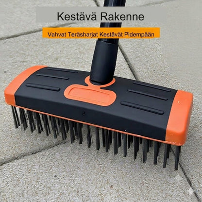 🧹Saumaharjasetti laatoille – 3-in-1 puutarhatyökalu terassille ja ajotielle