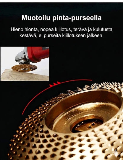 ⚙️ Hiomalaikat puuntyöstöön – Nopeasti leikkaavat, terävät ja kestävät, sopivat kulmahiomakoneisiin