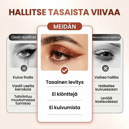 14-osainen vedenpitävä värillinen geelisilmänrajauskynäsetti 👁️🌈✏️