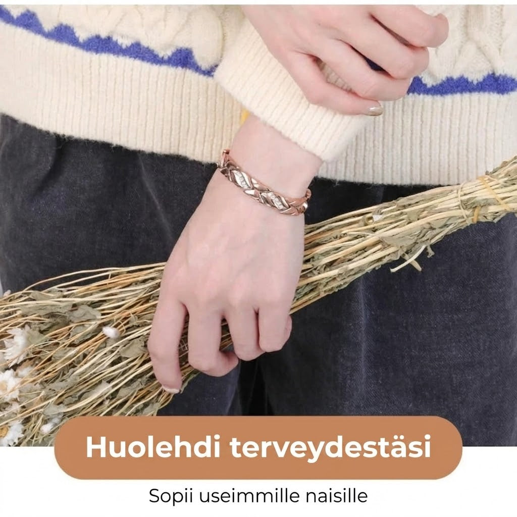 Magneettinen kupariranneke