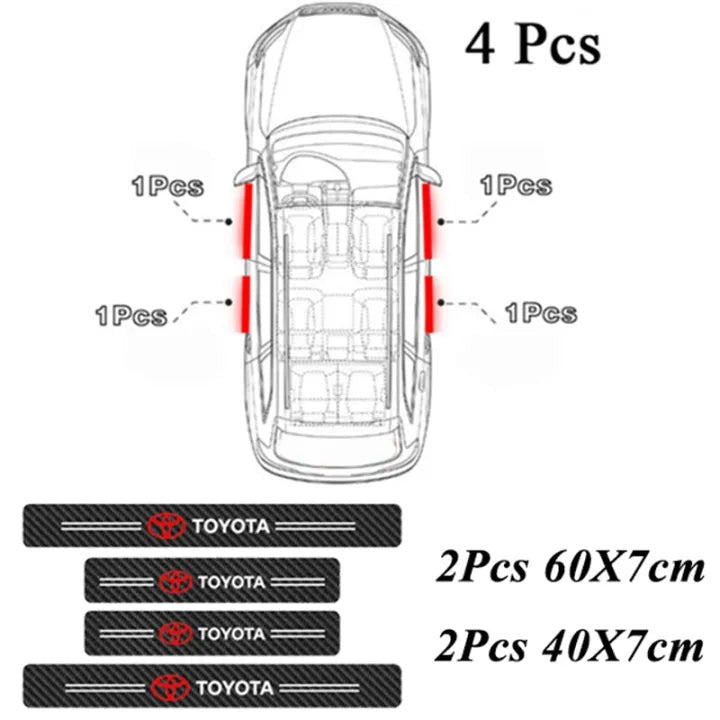 🚗 Auton logotarra oveen: 1 sarja (4 ovea)