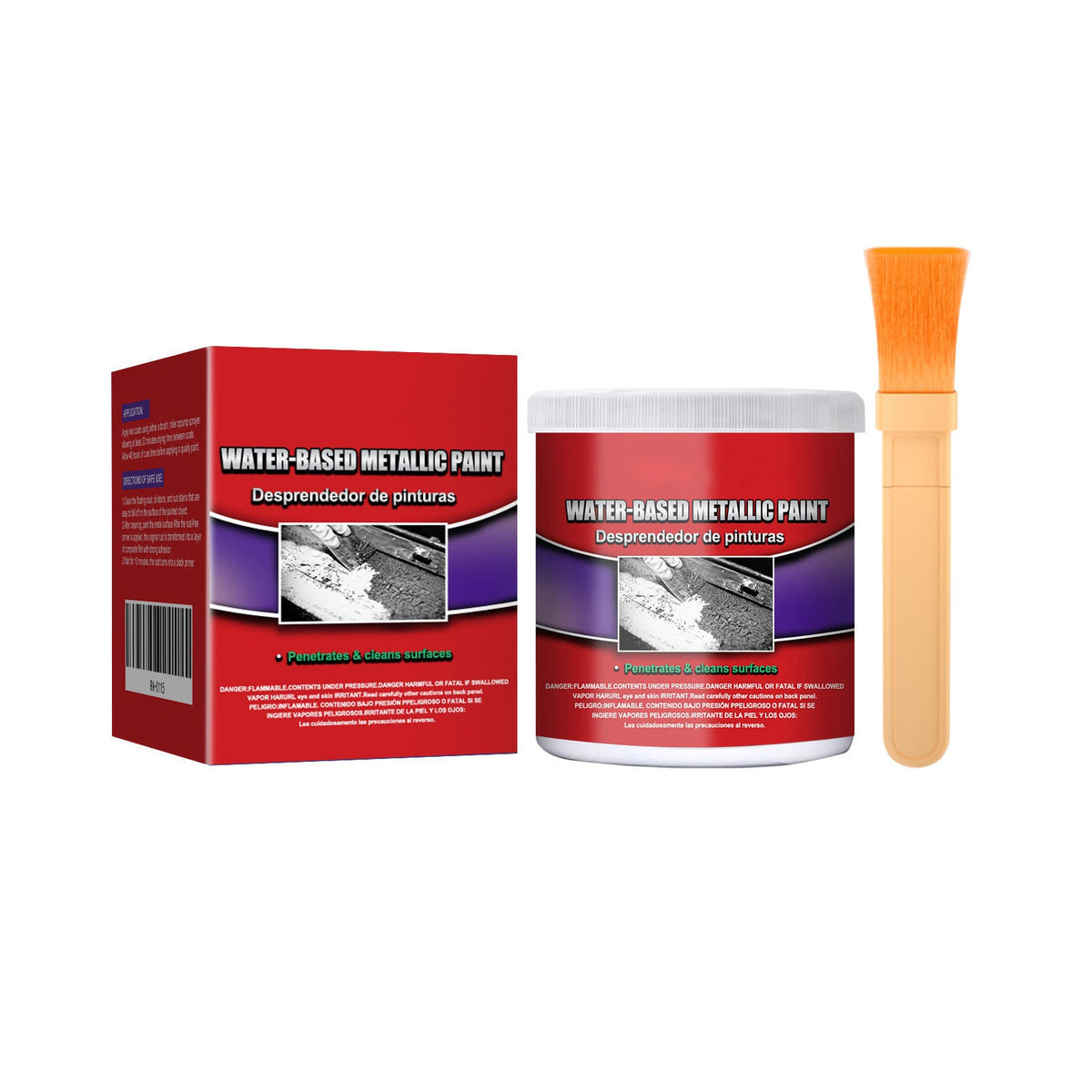 2-in-1 ruosteenpoistoaine ja metallipohjamaali