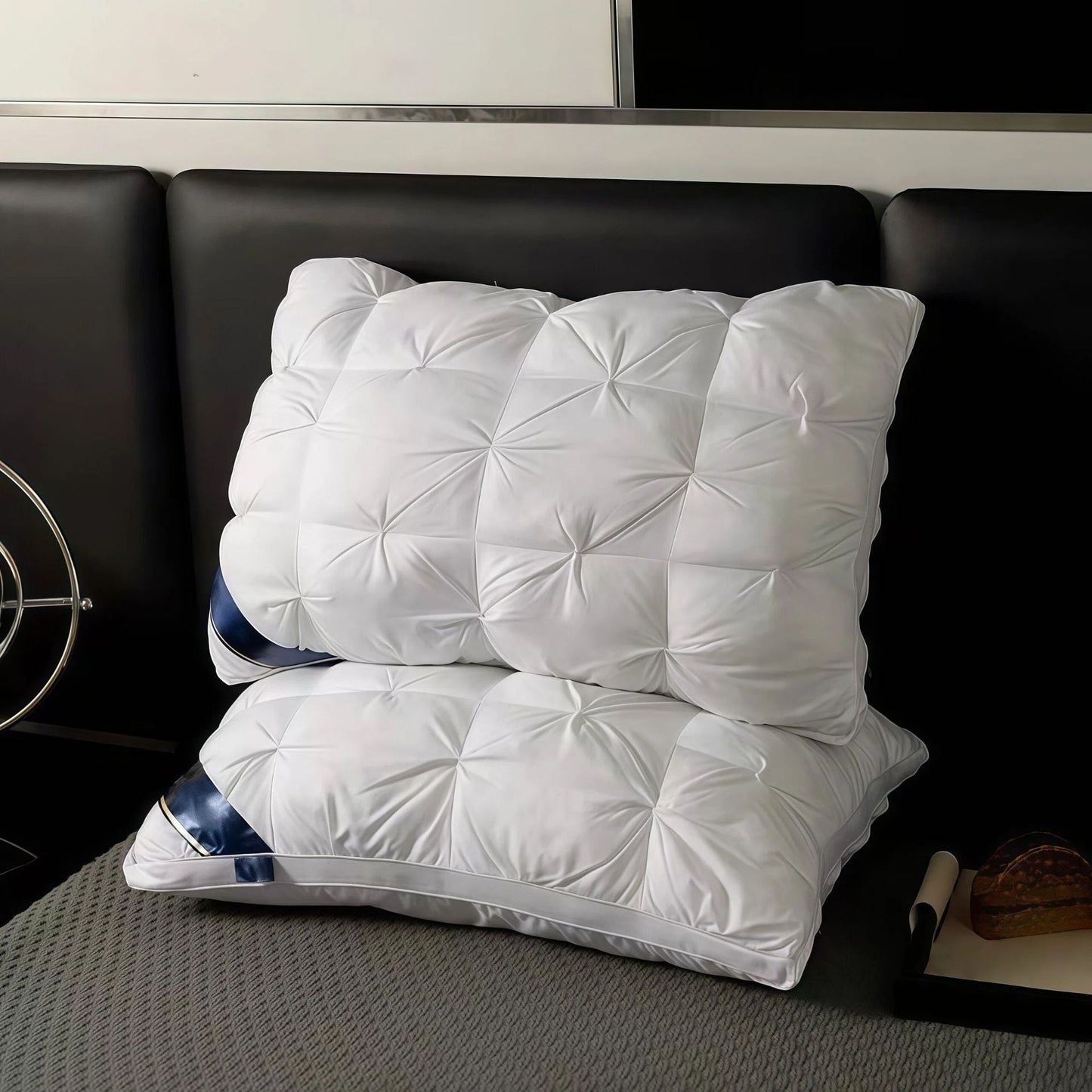 Ergonominen niskatyyny – Hengittävä, pehmeä & 3D-tikkausteknologialla (1 kpl)