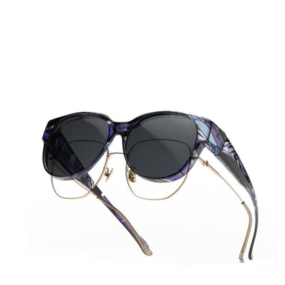 🕶 Uudet oversized cat-eye -aurinkolasit – Polarisoidut linssit & UV400-suoja