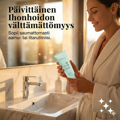 Kuorintageeli yrttiuutteilla