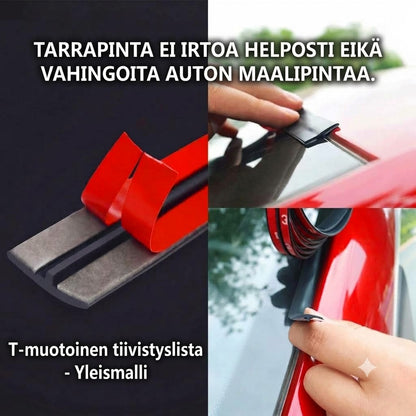 Leikattava auton kuminen tiivistenauha