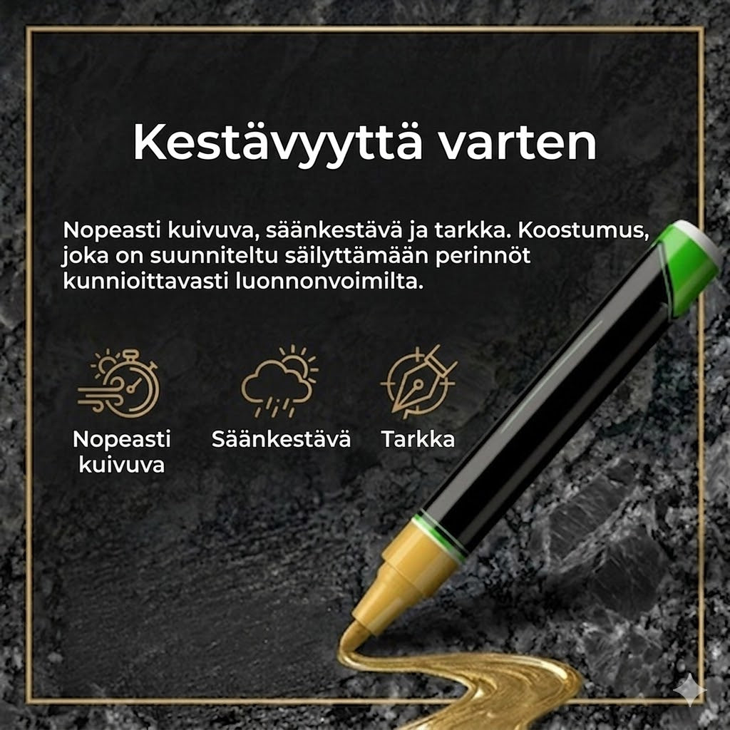 Memoria™ Ylellinen kultainen muistokynä – Duo-setti