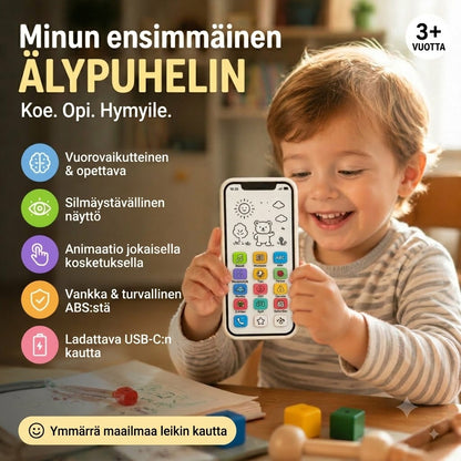 🔥📢 50 % ALENNUS📱 Oppimissälypuhelin lapsille | Oppimista leikin kautta, silmäystävällinen muotoilu – Ihanteellinen valinta oppimiseen ✨👶