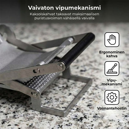 🥩 Manuaalinen lihaleikkuri ja litistäjä