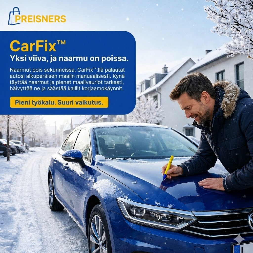 CarFix-kynä auton naarmujen korjaamiseen