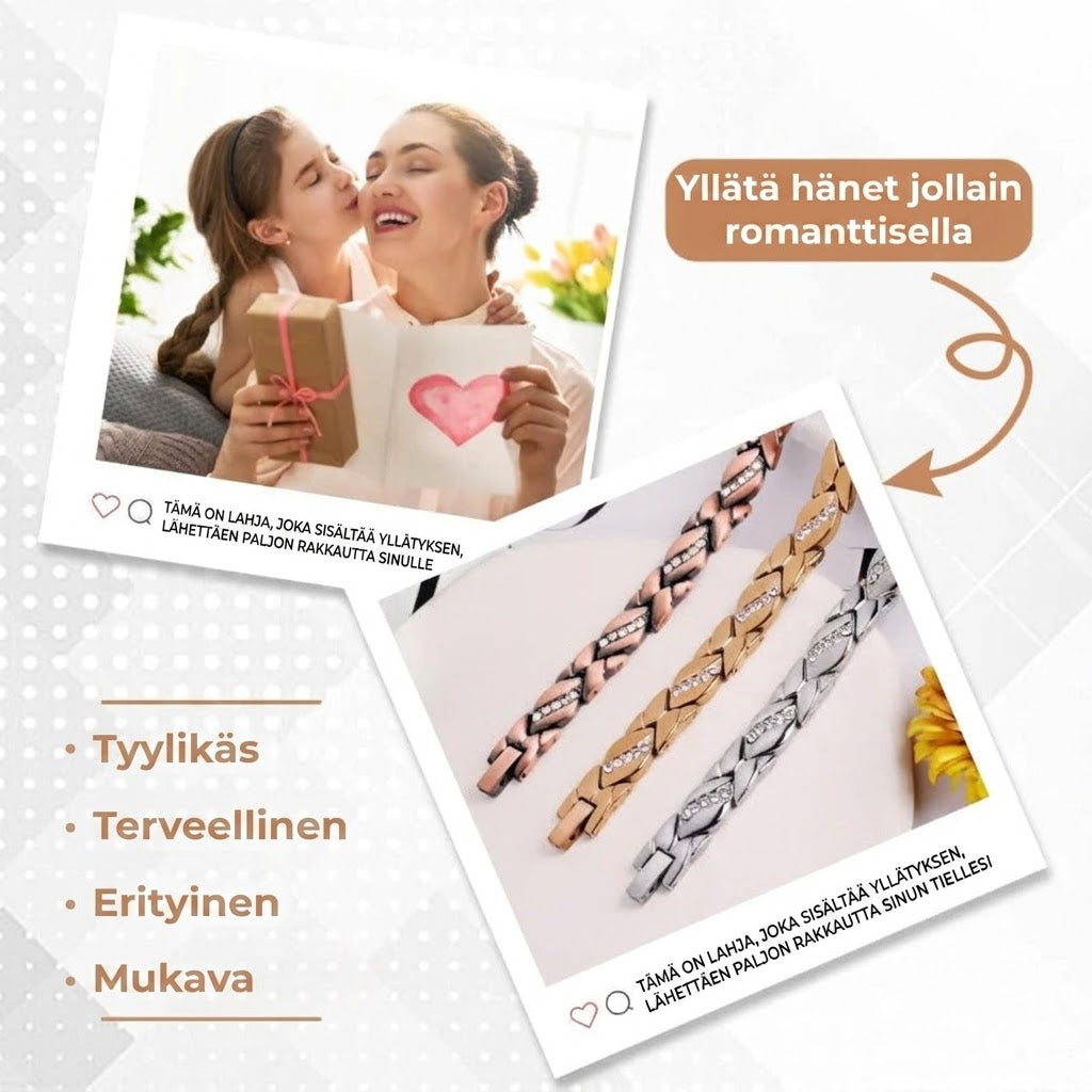 Magneettinen kupariranneke