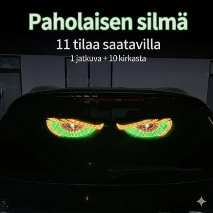 LED Devil Eyes auton tuulilasiin