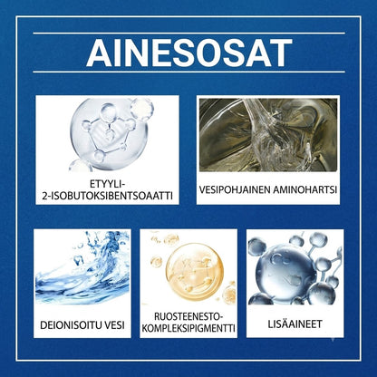 Vesiohenteinen ruosteenestomaali metallille