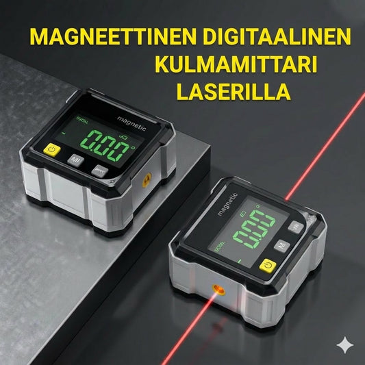 Digitaalinen magneettinen laserkulmamittari