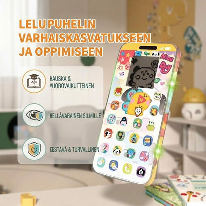 🔥📢 50 % ALENNUS📱 Oppimissälypuhelin lapsille | Oppimista leikin kautta, silmäystävällinen muotoilu – Ihanteellinen valinta oppimiseen ✨👶