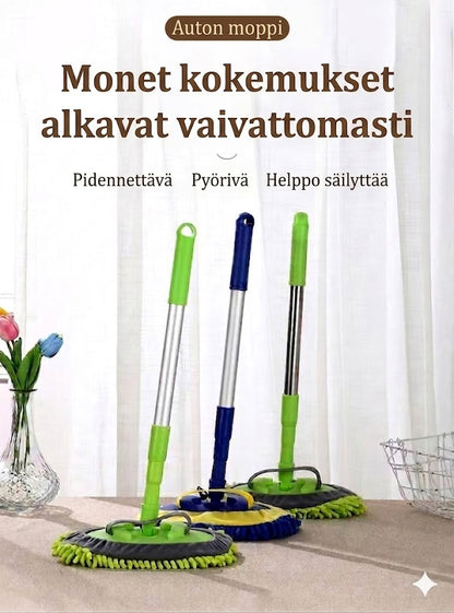 Teleskooppinen autonpesumoppi