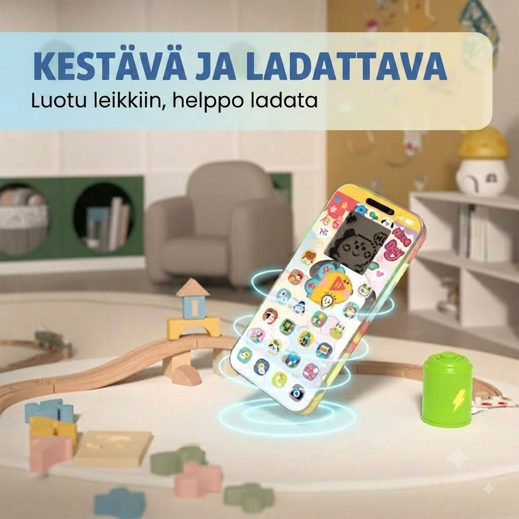 🔥📢 50 % ALENNUS📱 Oppimissälypuhelin lapsille | Oppimista leikin kautta, silmäystävällinen muotoilu – Ihanteellinen valinta oppimiseen ✨👶