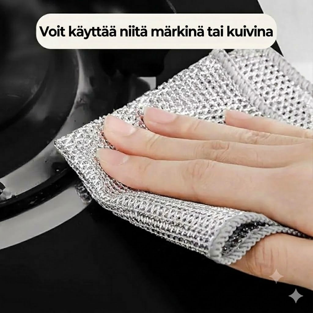 Teräslankatiskirätti (1setti, 10 kpl)