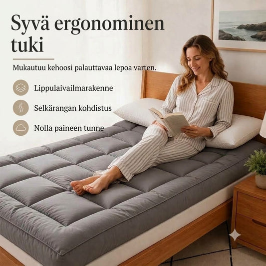 Pehmeä tikattu sijauspatjansuojus
