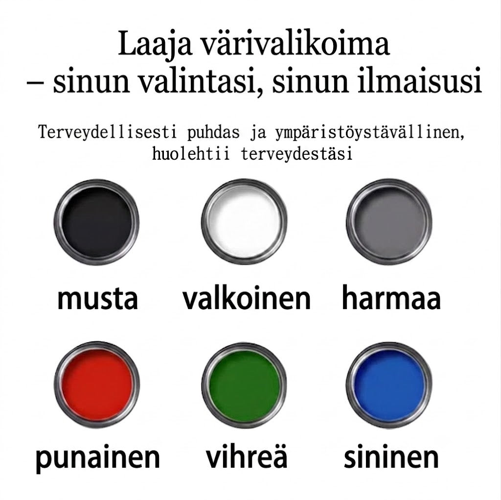 Vesiohenteinen ruosteenestomaali metallille