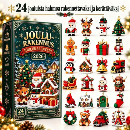 Joulurakentelu – Rakenna uusi jouluaiheinen hahmo joka päivä jouluaattoon asti