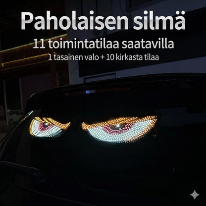 LED Devil Eyes auton tuulilasiin