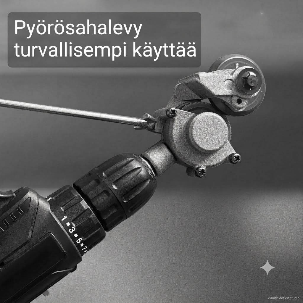 Porakoneen levyleikkurilisäosa – Sähköiset peltisakset ja levyleikkuri