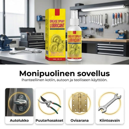 Monitoimispray - Ruosteenirrotin ja voiteluaine