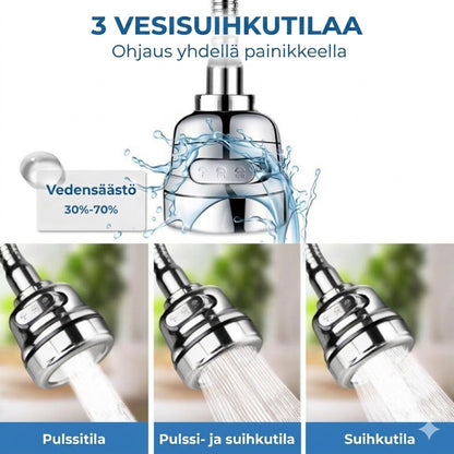 Keittiöhanan suihkupää - Vettä säästävä jatko-osa