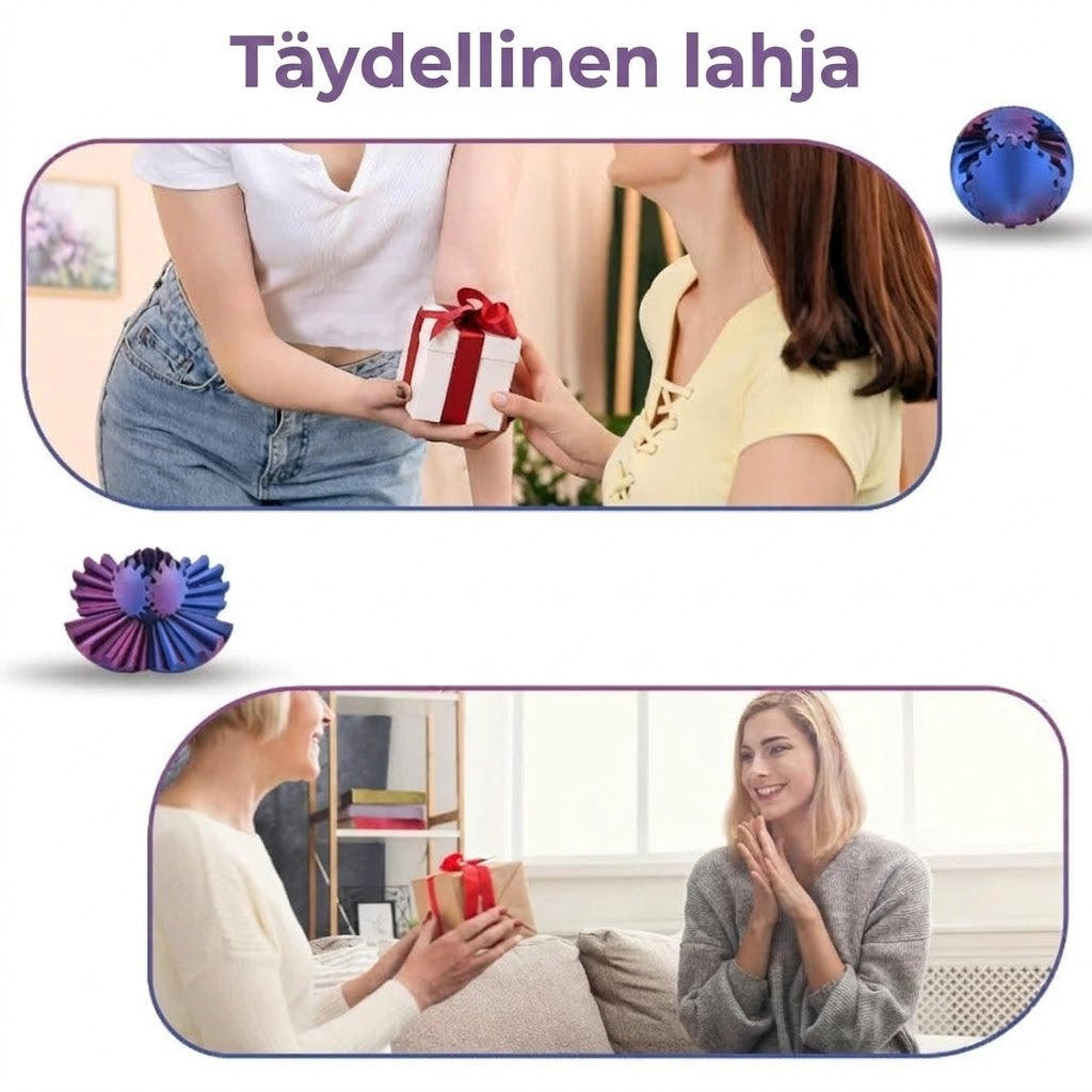 Fidget-rataspallo - Stressinlievitys ja keskittyminen