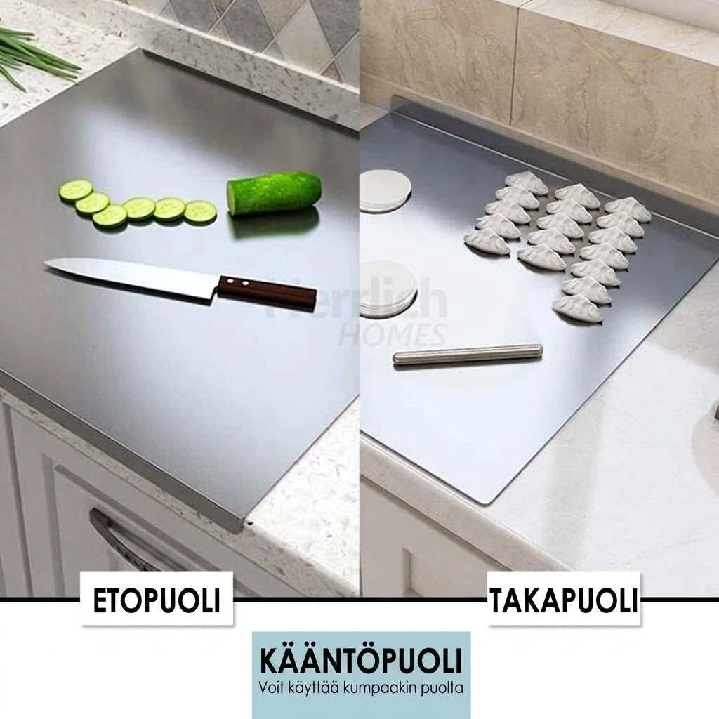 RST-leikkuulauta keittiötasolle