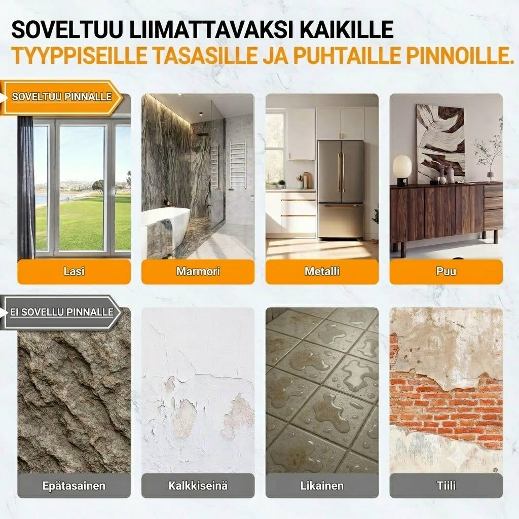 Vahva itsekiinnittyvä tarranauha (1 setti / 20 kpl)