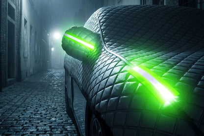 Paksu puoliautopeite aurinko- ja lumisuojaksi – Pakkasen- ja UV-kestävä autosuoja