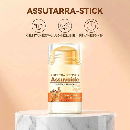 Kosteuttava tassubalsamipuikko
