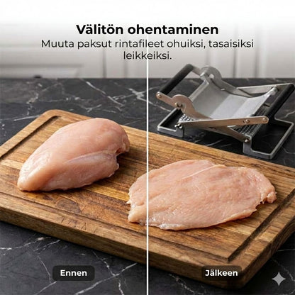 🥩 Manuaalinen lihaleikkuri ja litistäjä