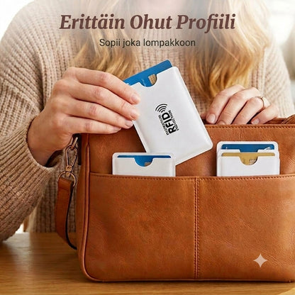 RFID-suojatut luottokorttikotelot / Kuorisuojat etälukua vastaan