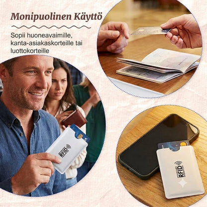 RFID-suojatut luottokorttikotelot / Kuorisuojat etälukua vastaan