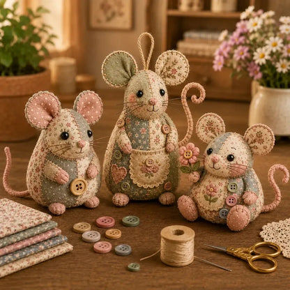 Retrohiiri-askartelusetti 🐭