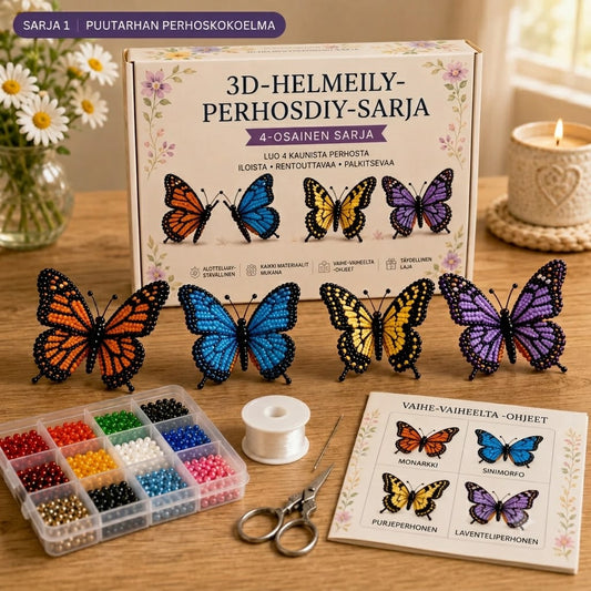 🦋Helmet ja askartelu: Perhoset