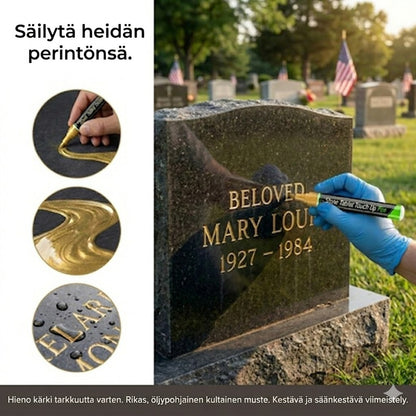Memoria™ Ylellinen kultainen muistokynä – Duo-setti