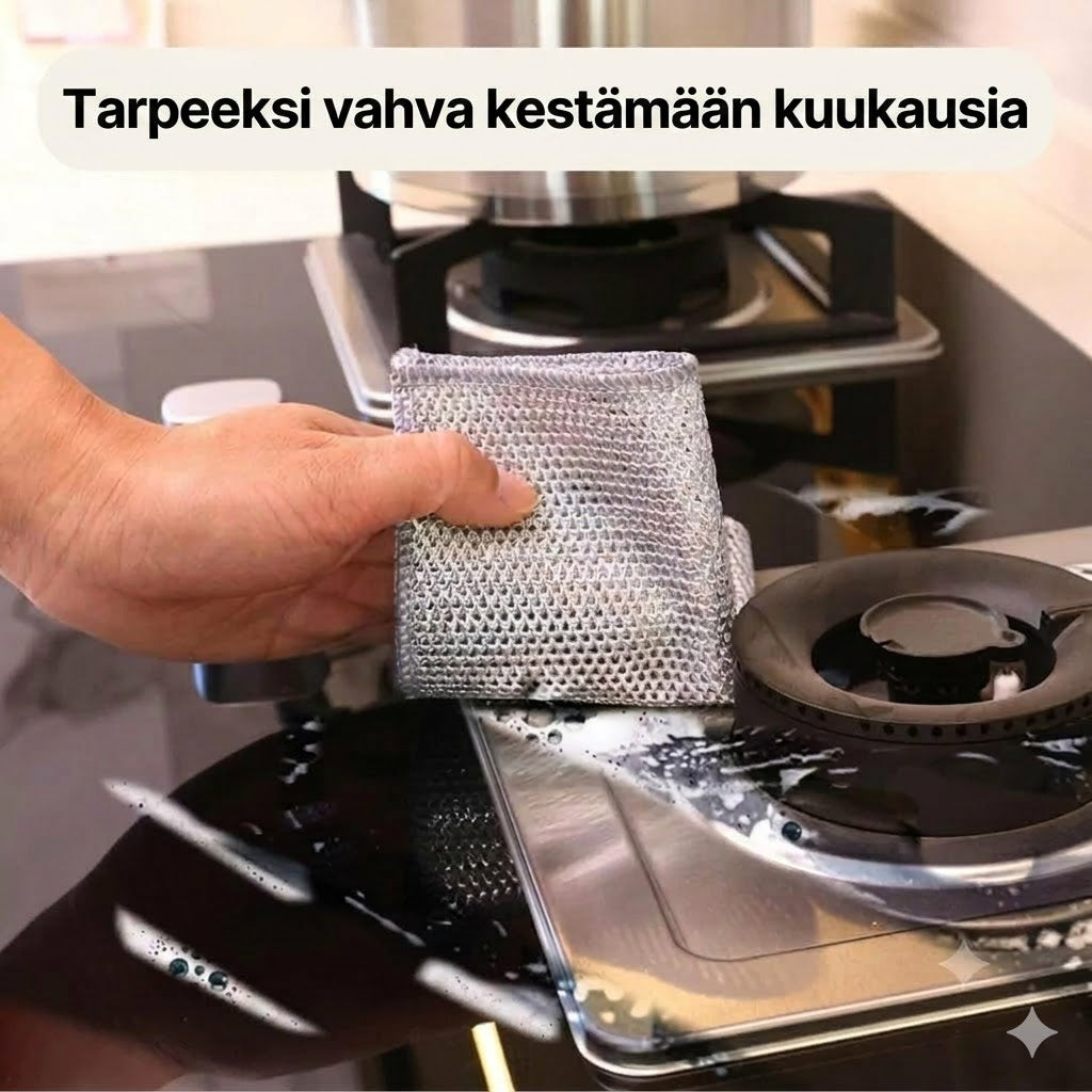 Teräslankatiskirätti (1setti, 10 kpl)