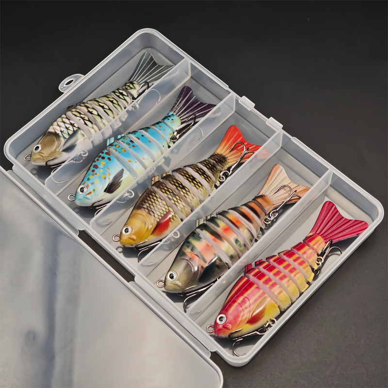🎣 Säästä 50 %! 🐟 Nivelletty bioninen uistin / Vaappu kalastukseen