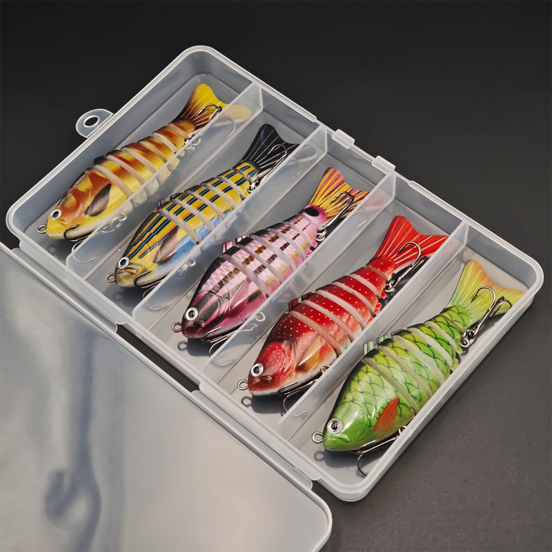 🎣 Säästä 50 %! 🐟 Nivelletty bioninen uistin / Vaappu kalastukseen