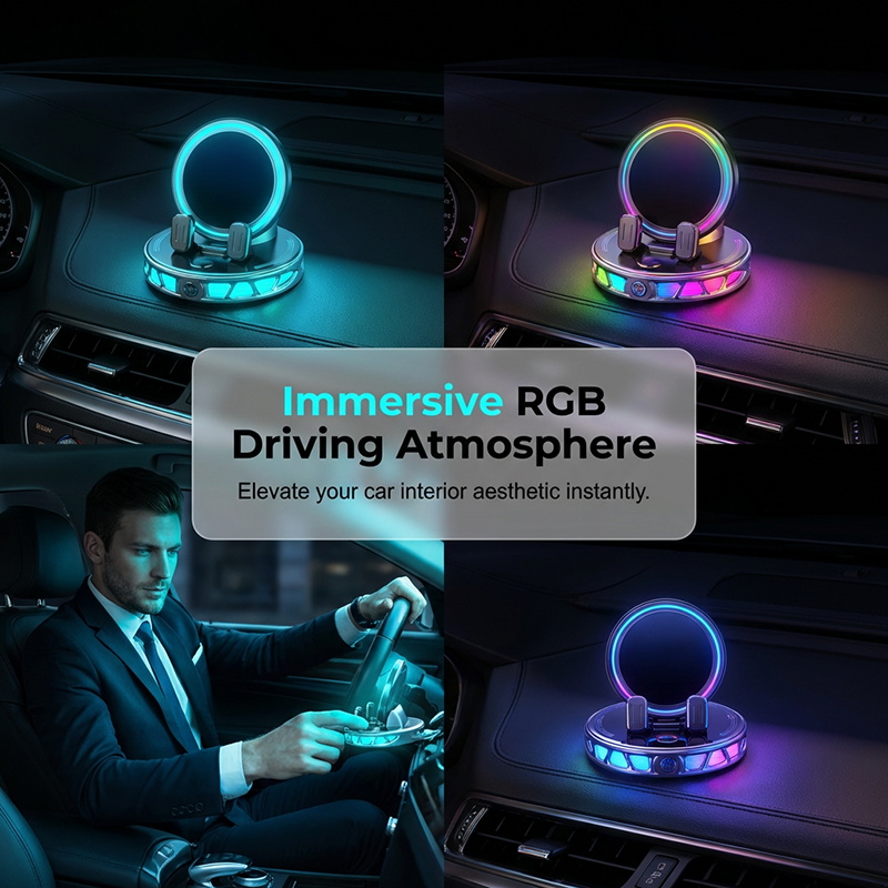 RGB-puhelinteline autoon