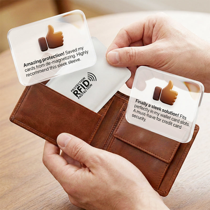 RFID-suojatut luottokorttikotelot / Kuorisuojat etälukua vastaan