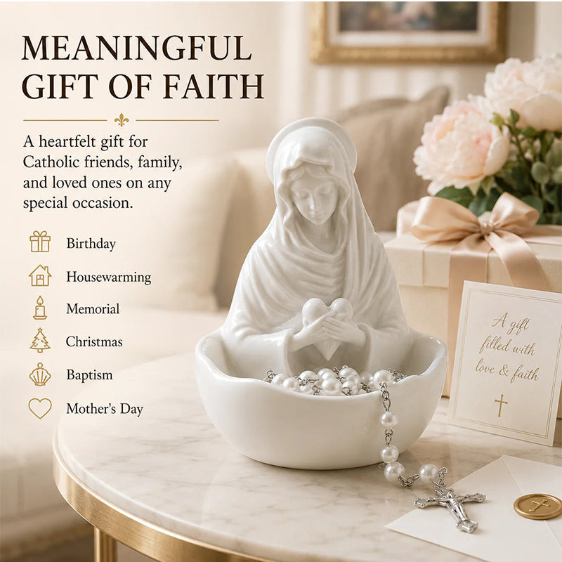 🔥📢📢 50 % ALENNUS NYT! 🎁🙏 Madonna-kulho – Suojele aarteitasi ja löydä sisäinen rauha