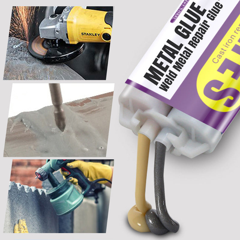 🔥 Rajoitettu aika: 50 % alennus❗️❗️ Metalliliima – Hitsauksenkaltainen korjausliima metallille