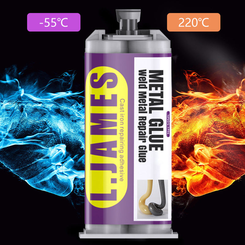 🔥 Rajoitettu aika: 50 % alennus❗️❗️ Metalliliima – Hitsauksenkaltainen korjausliima metallille